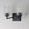 Maxim Lighting Rigata 2-Light Wall Sconce, Black 21372CRBK - alternate 2